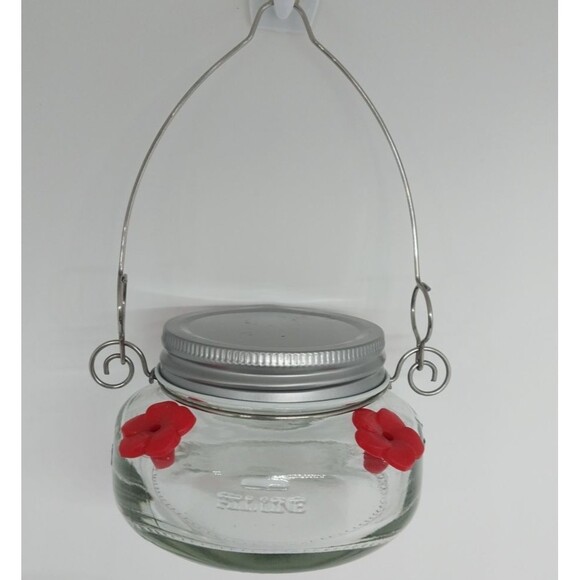 Nature's Way Bird Products Mason Jar Hummingbird Dish Feeder - Picture 5 of 10